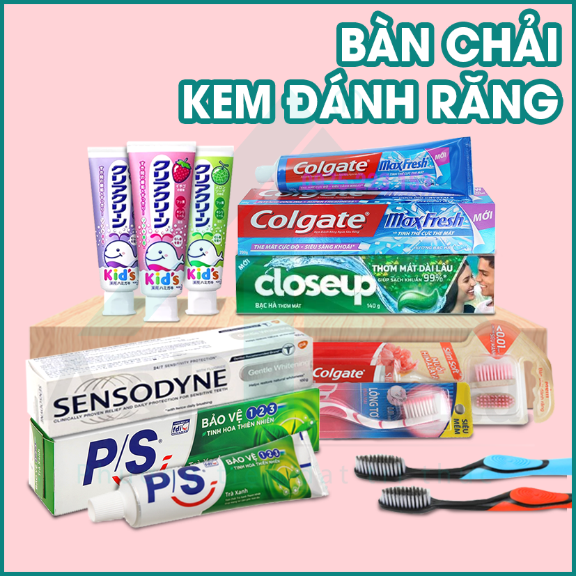 Bàn chải đánh răng, kem đánh răng
