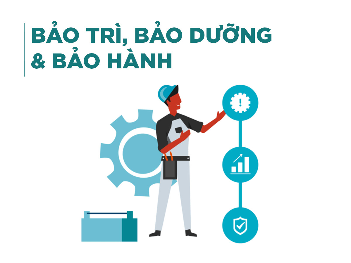 BẢO TRÌ, BẢO DƯỠNG & BẢO HÀNH